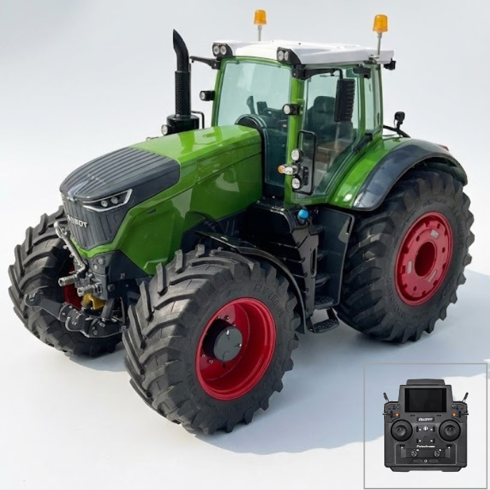 Miniatura Trator Agrícola "Green Force" Série 1000 - Escala 1/18 (Controle Remoto)