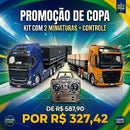 KIT COPA - Volvo FH Globetrotter Azul Metálico & Volvo FH 540 6x4 Carga Seca