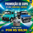 KIT COPA - FORD F1000 Azul Basculante & Mercedes-Benz Azul L-1113