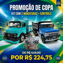 KIT COPA - FORD F1000 Azul Basculante & Mercedes-Benz Azul L-1113