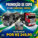 KIT COPA - Scania P450 XT 8x4 Euro 6 + Mercedes-Benz Actros 4163 8x4