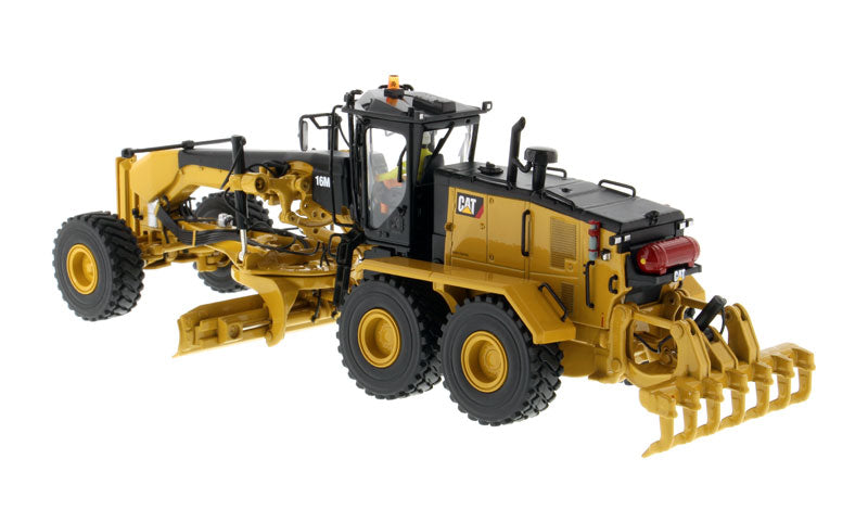 Miniatura Colecionável - Motoniveladora CAT 16M3 - Escala 1:50