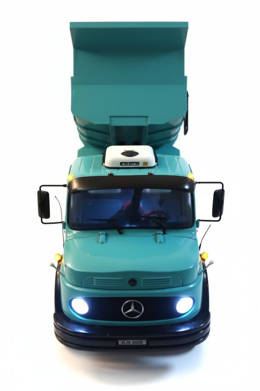 Mercedes-Benz L-1113 Basculante RC (Controle Remoto) - Escala 1/14