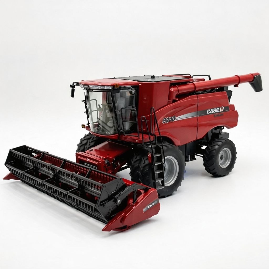 Miniatura Colheitadeira Case IH Axial-Flow 8240 - Escala 1/16 (Controle Remoto)
