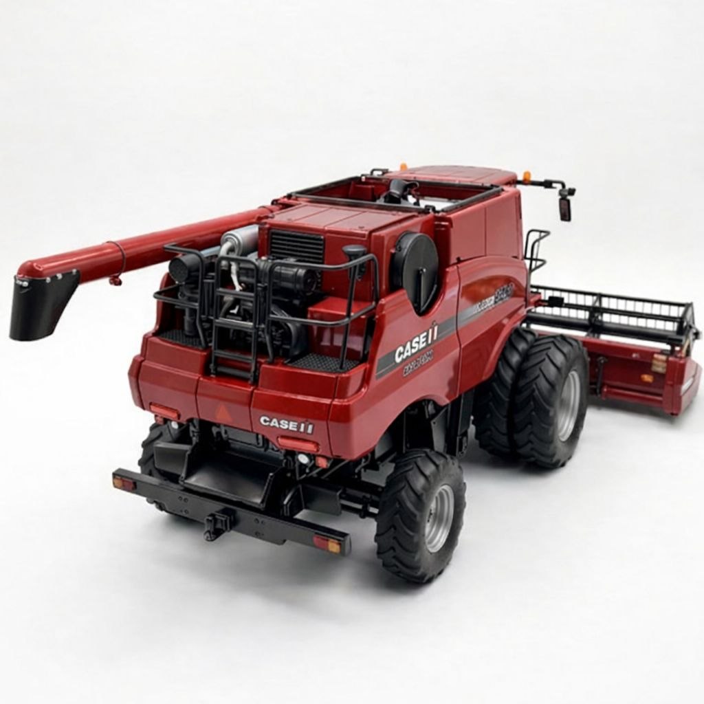 Miniatura Colheitadeira Case IH Axial-Flow 8240 - Escala 1/16 (Controle Remoto)